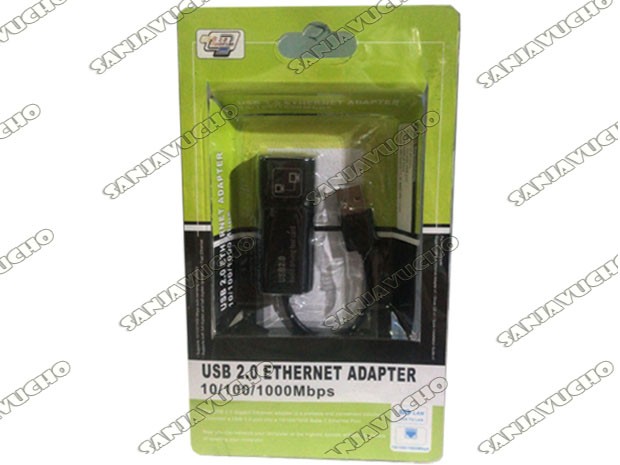 <* ADAPTADOR USB 2.0 A RJ45 ETHERNET (SM0028)